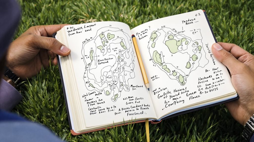 Was ist ein Birdiebook für Golfer 1 Was du in dein Birdiebook eintragen solltest: Distanzen, Hindernisse und Grüns