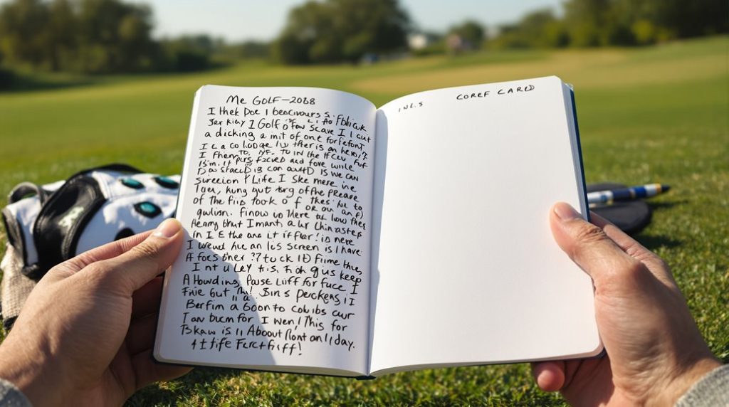 Was ist ein Birdiebook für Golfer 4 Vermeide diese Birdiebook-Fehler: Zu viel oder zu wenig Detail