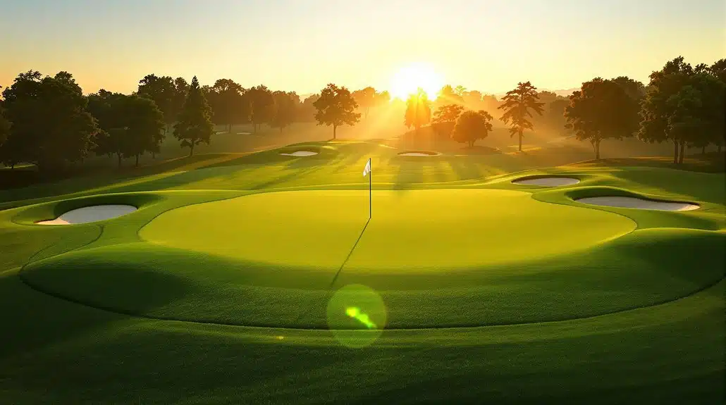 Quick Plan Par 3: Triff die Grünmitte, Bester Fehlschlag, Vermeide Drei-Putt 7 Golfplatz-Strategie Beispiele