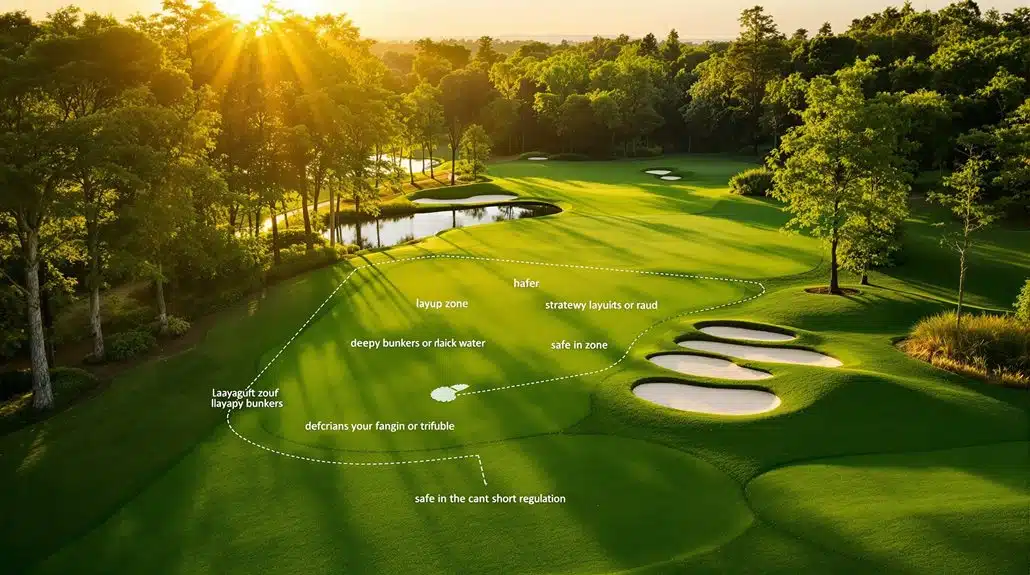 Quick Plan Par 4: Wähle den Abschlag, definiere die No-Go-Zone, sichere das Bogey 6 Lass die Par-Besessenheit los