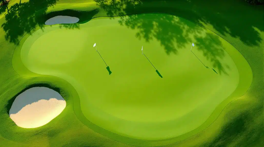 Quick Plan Par 3: Triff die Grünmitte, Bester Fehlschlag, Vermeide Drei-Putt 4 Die Pin-Position beeinflusst die Strategie