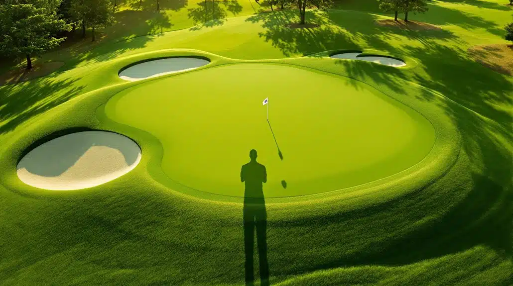 Quick Plan Par 3: Triff die Grünmitte, Bester Fehlschlag, Vermeide Drei-Putt 2 strategische Par-3-Planung