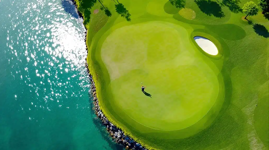 Quick plan am Wasser: Vermeide den Drop 3 Ziel auf die grüne Mitte