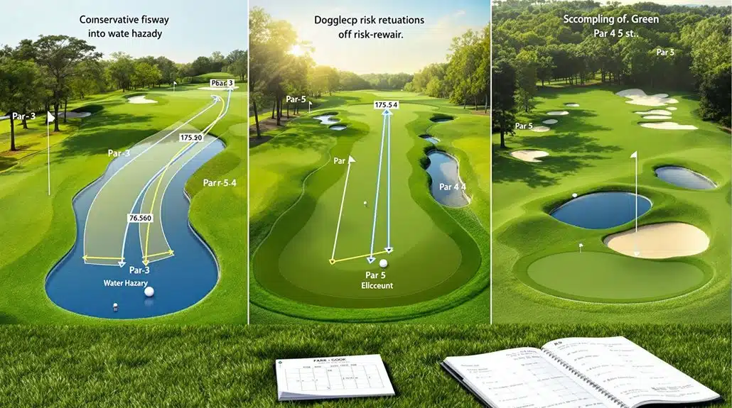 Quick Plan für Turniere: Stableford, Zählspiel, Über Risiko anders nachdenken 8 strategisches Spiel nach Loch