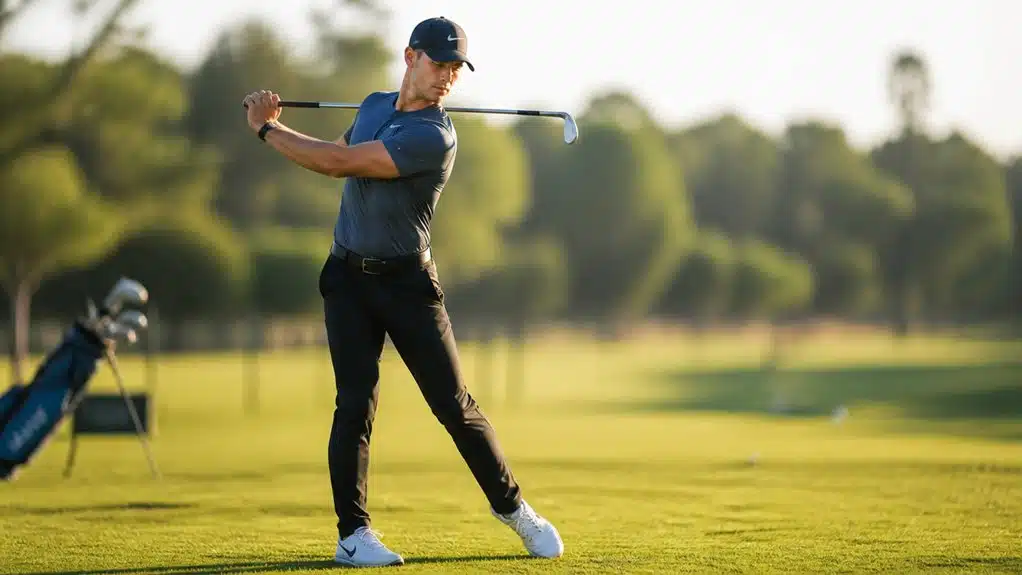 Effektives Aufwärmen für Golfer: Optimal vorbereitet für die Runde 3 Schlägerbasiertes Schwungsequenz-Training