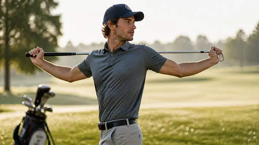 Effektives Aufwärmen für Golfer: Optimal vorbereitet für die Runde 2 Lockere Oberkörper und Schultern