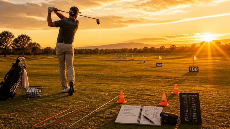 Ein strukturierter Übungsplan verbessert das Golfspielen